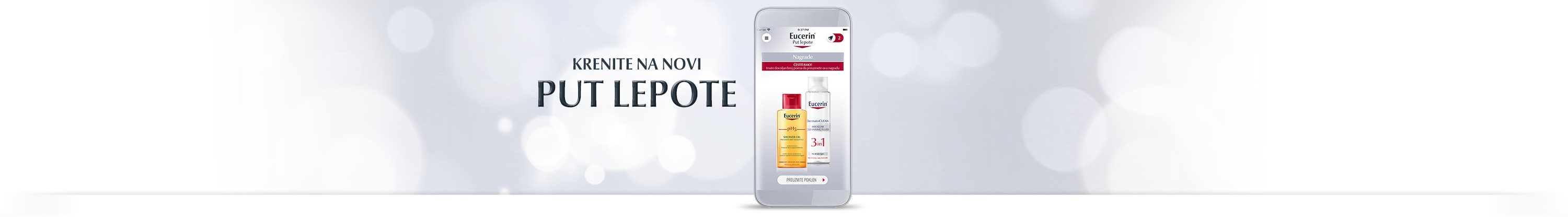 Priključite se Eucerin® DIGITALNOM PROGRAMU LOJALNOSTI