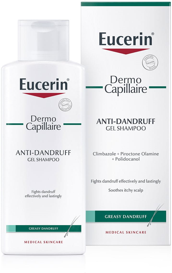 Eucerin Dermocapillaire Gel Sampon Protiv Masne Peruti Perut