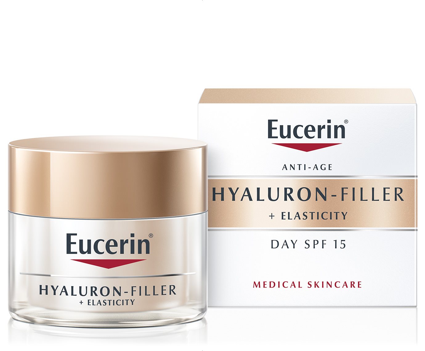 Hyaluron Filler Elasticity Dnevna Krema Spf15 Krema Za Zrelu Kozu Eucerin
