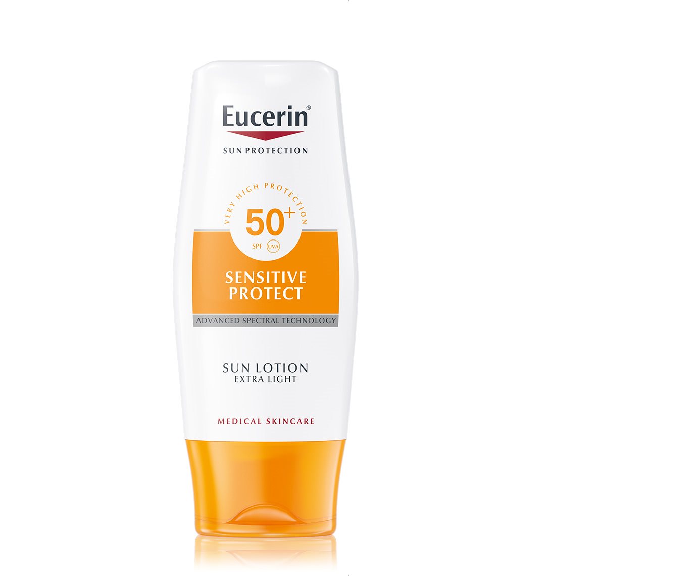 Eucerin Izrazito lagani losion za zaštitu osetljive kože od sunca SPF 50+